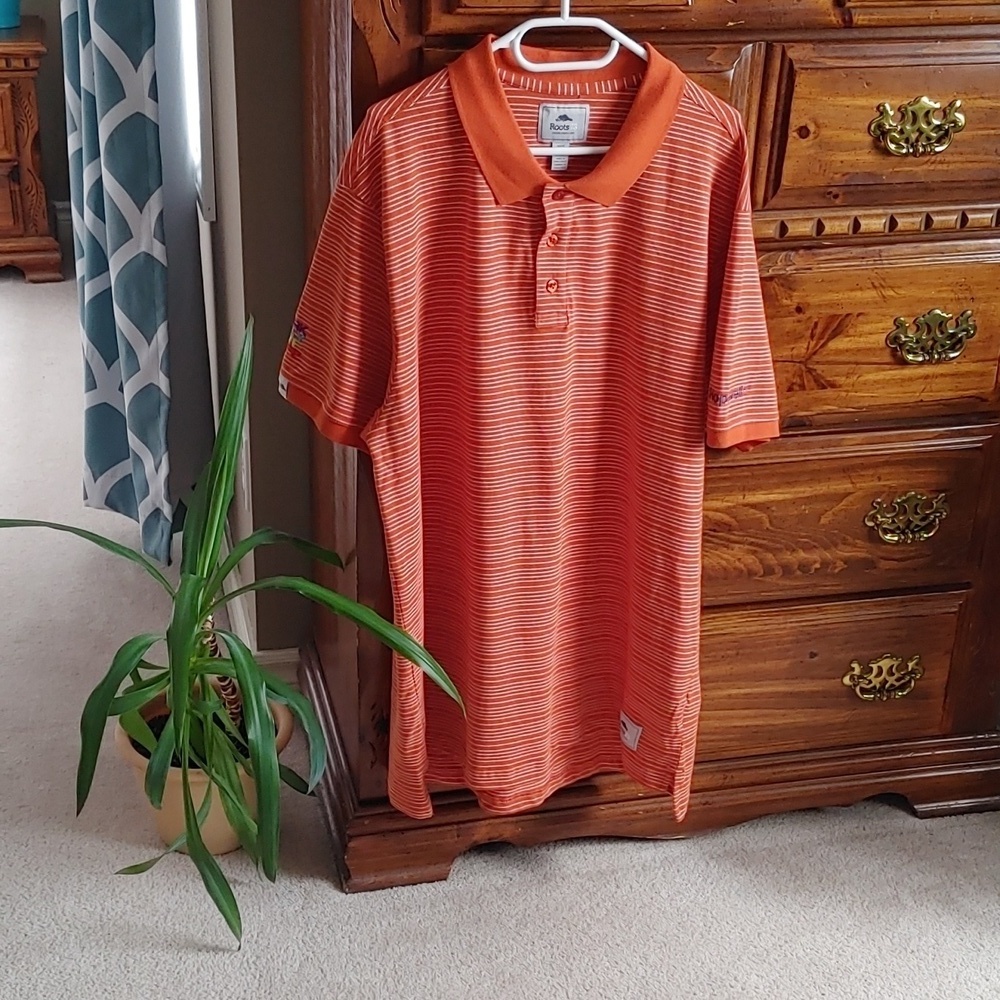 NWT Men's Roots Twinlakes Polo Shirt - Picture 2 of 9